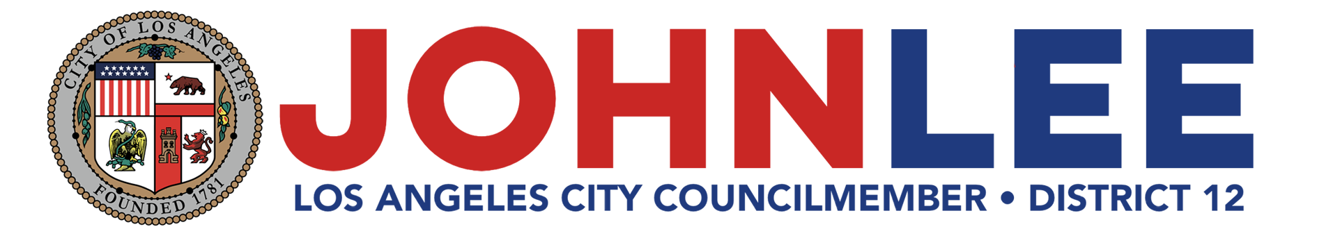 Logo for John Lee LA Council Member - District 12